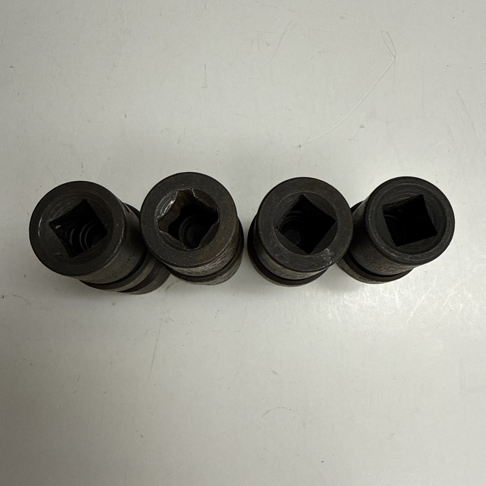 SK 4pc 1/4″ Dr 6pt SAE Swivel Impact Socket Set 1/2, 11/16, 3/4, 7/8