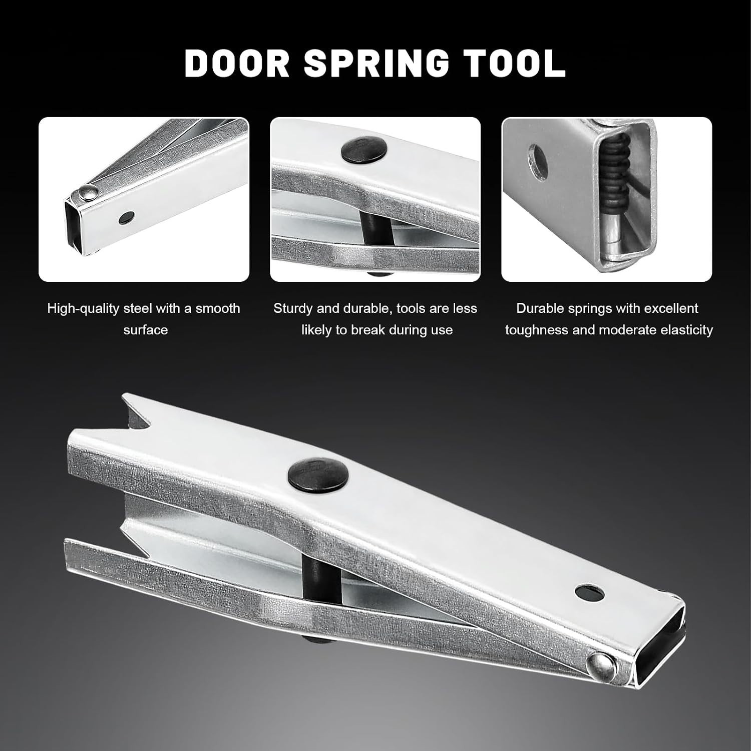 Professional 7.1-Inch Steel Door Spring Compressor Tool – Efficient Auto Repair
