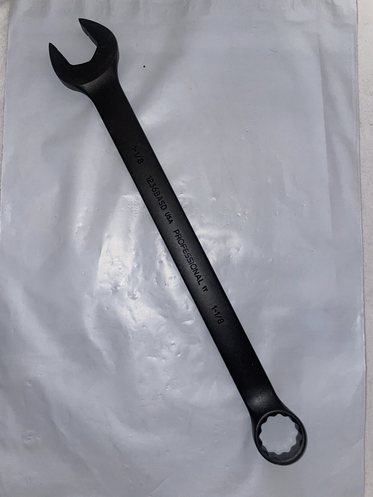 Proto 1-1/8 Anti-Slip Design 12 Point Combination Wrench J1236BASD