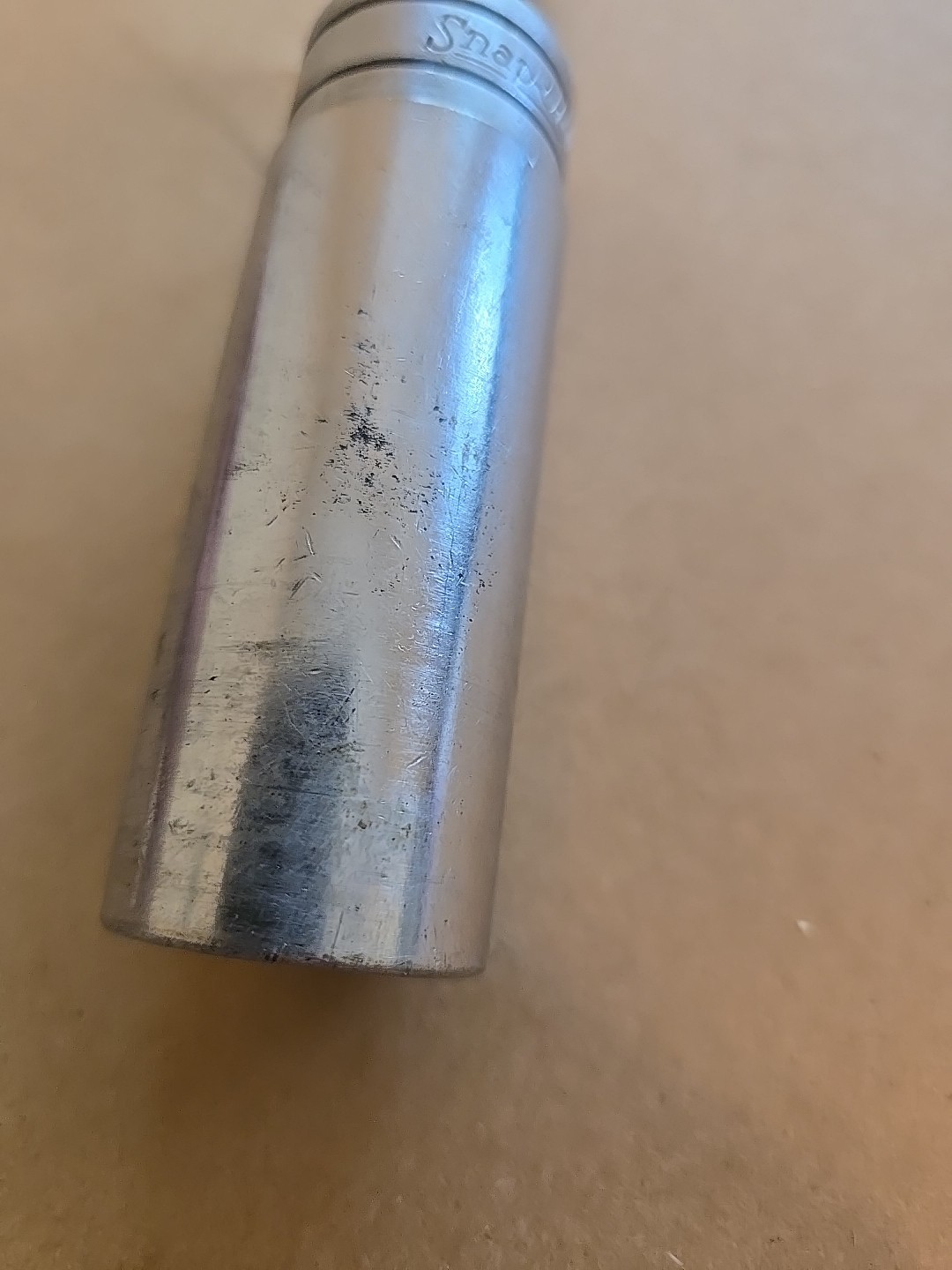Snap On 1/2″ Drive 13/16″ 12PT SAE Deep Chrome Socket USA S-261