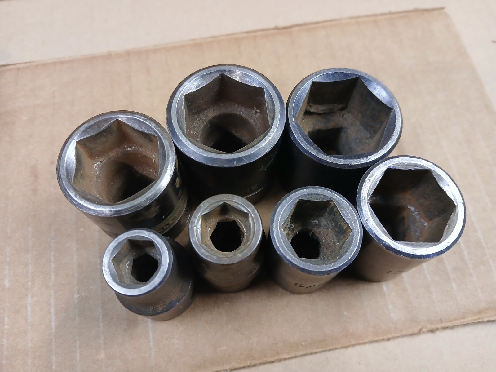 National Industrial Tools 11 Pc 1/2″ Drive 6 Point Impact Socket Set PLEASE READ