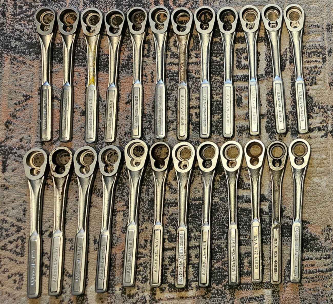 Craftsman USA 44809 Ratchet Body Only Lot Of 24