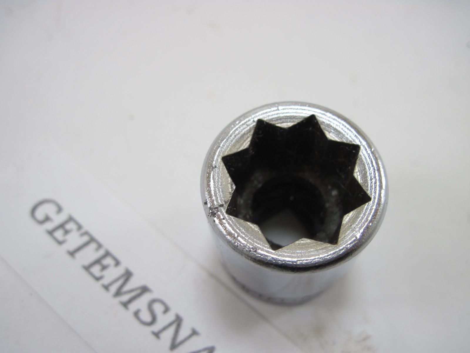 Snap On 3/8″ Drive 9/16″ SAE Shallow 8pt Double Square Socket F318 NICE