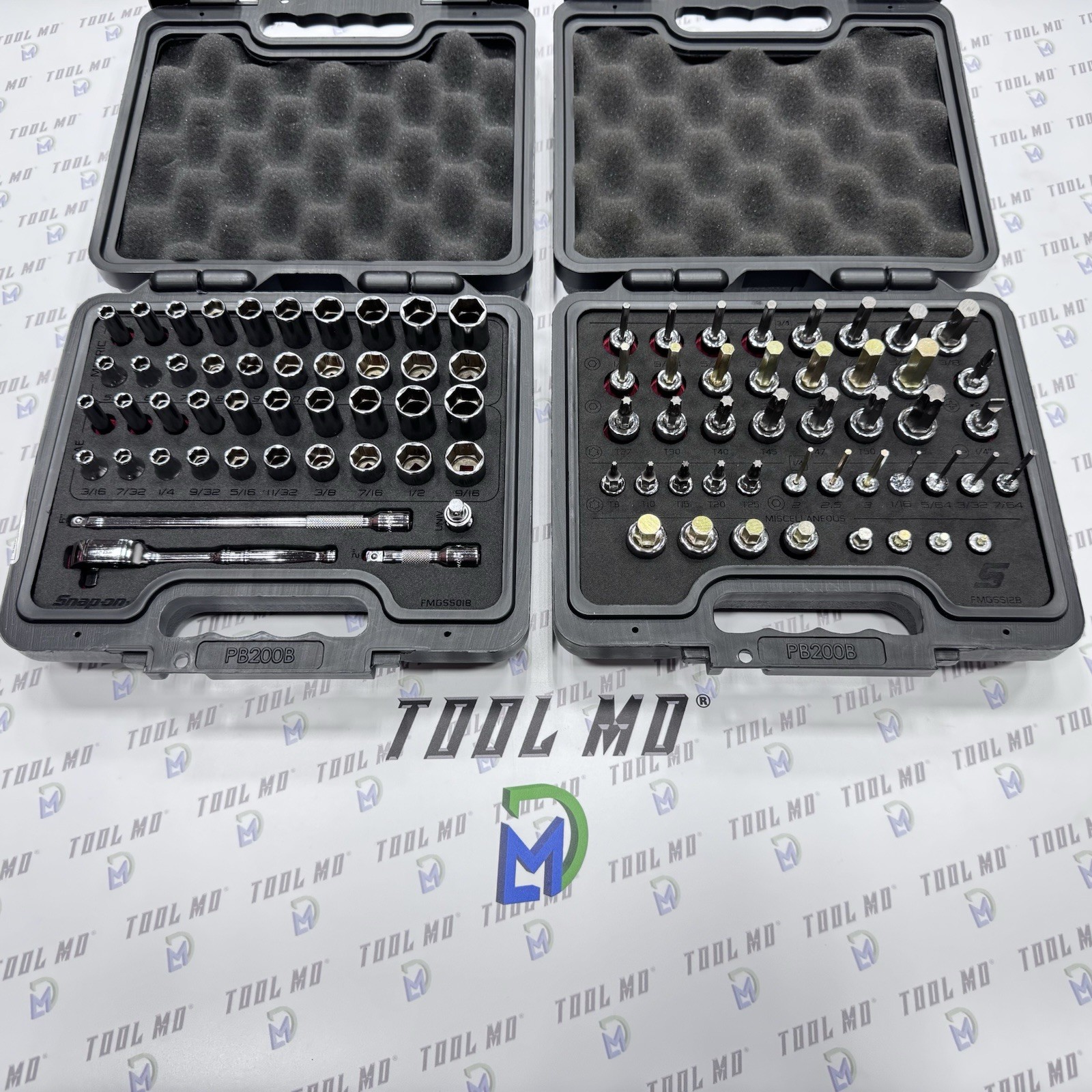 Snap-on Tools NEW 88pc 1/4″ & 3/8″ Drive «TO-GO» Socket Sets 236EFSFR 144TMPBFR