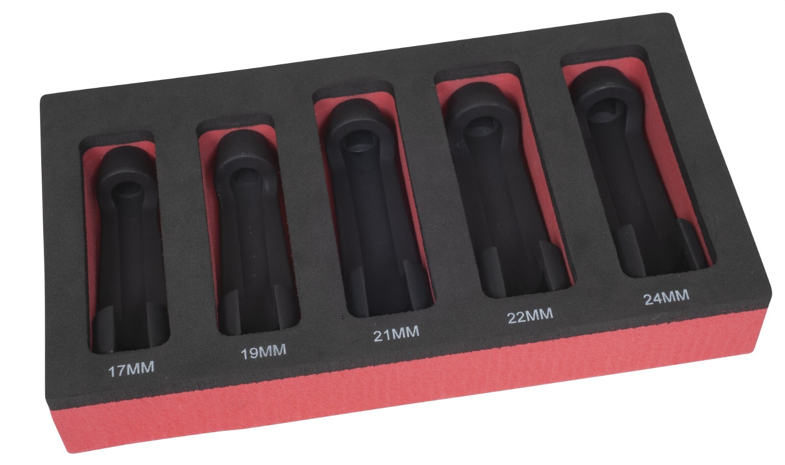 FUEL LINE FLARE NUT SOCKET 17,19,21,22,24 MM 3/8″ DR LISLE 12090