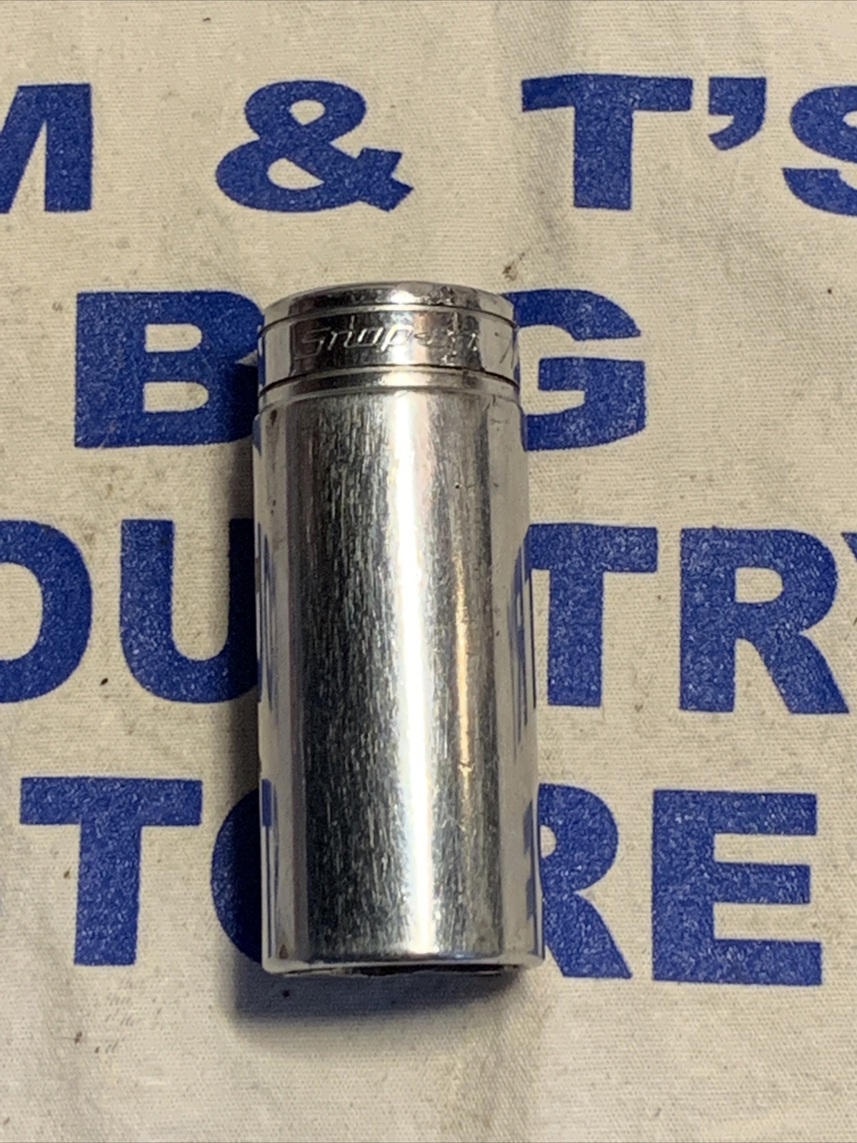1987 Snap-on Tools USA 3/8″ Drive 7/8″ SAE Deep 6pt Chrome Socket SFS281