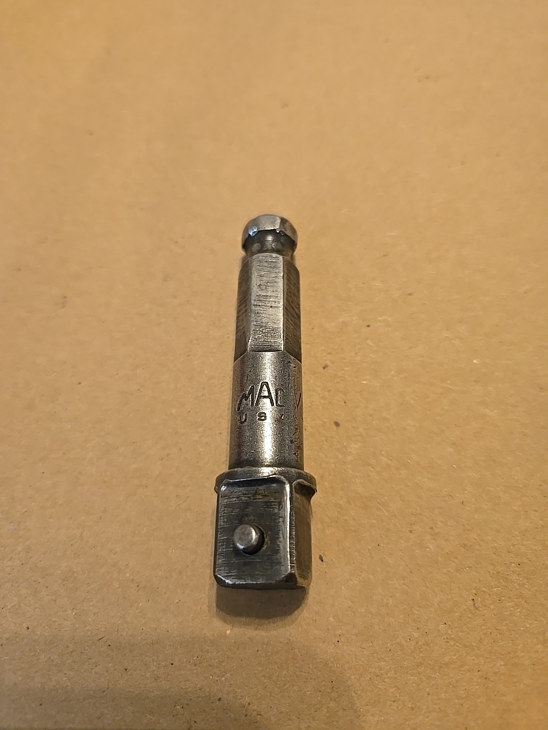 Mac Tools 7/16″ Hex 1/2″ Drive 2-3/4″ Locking Pin Adaptor Extension USA V14D3