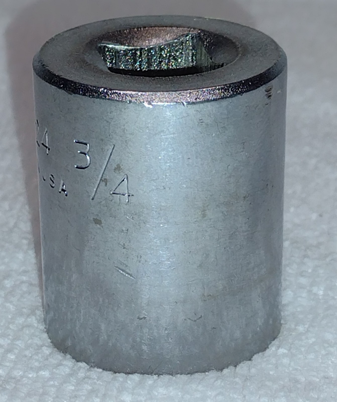 Vintage Billings Vitalloy S824 – 1/2 Drive SAE 3/4″ 8Pt Shallow Socket
