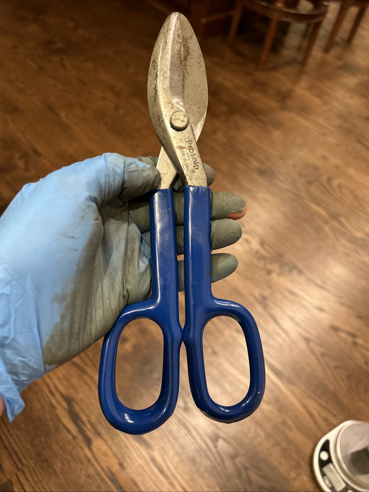 PROSNIP TINNER SNIPS 210 010 007 PROFESSIONAL QUALITY HIGH CARBON STEEL CUTTERS