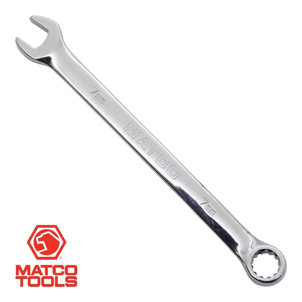Matco Tools MC7M2K 7mm Metric Combination Wrench 12 Point Spline Anvil USA F/S