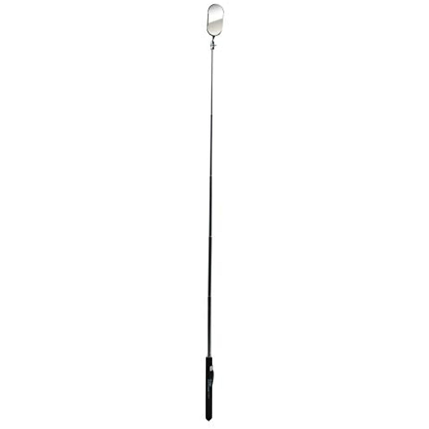 Ullman Devices HTB-2T Oval Pocket Telescoping Inspection Mirror, 1″ x 2″ Mirror,