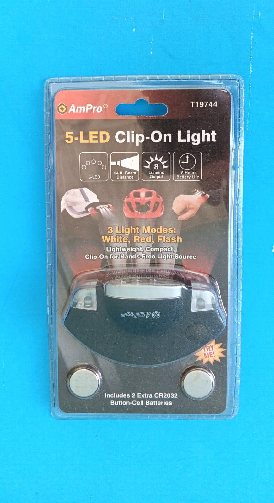 5-LED CLIP-ON LIGHT