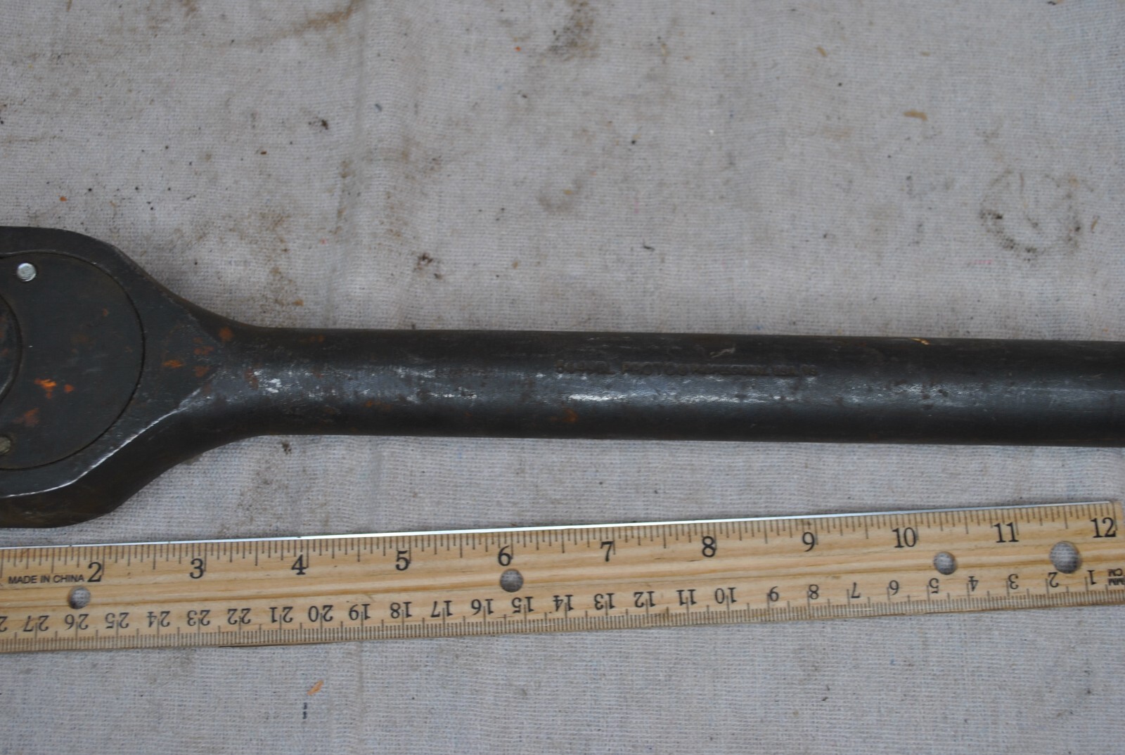 Proto Professional 3/4” 5649BL 20″ Pear Head Ratchet Socket Wrench Made USA