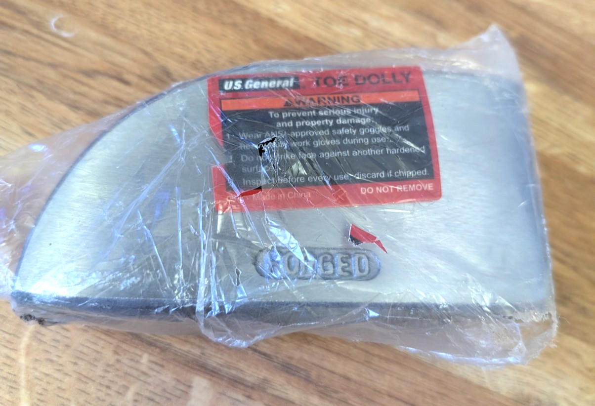US General TOE Dolly For Auto Repair & Metal Forming Auto Body Work Brand New