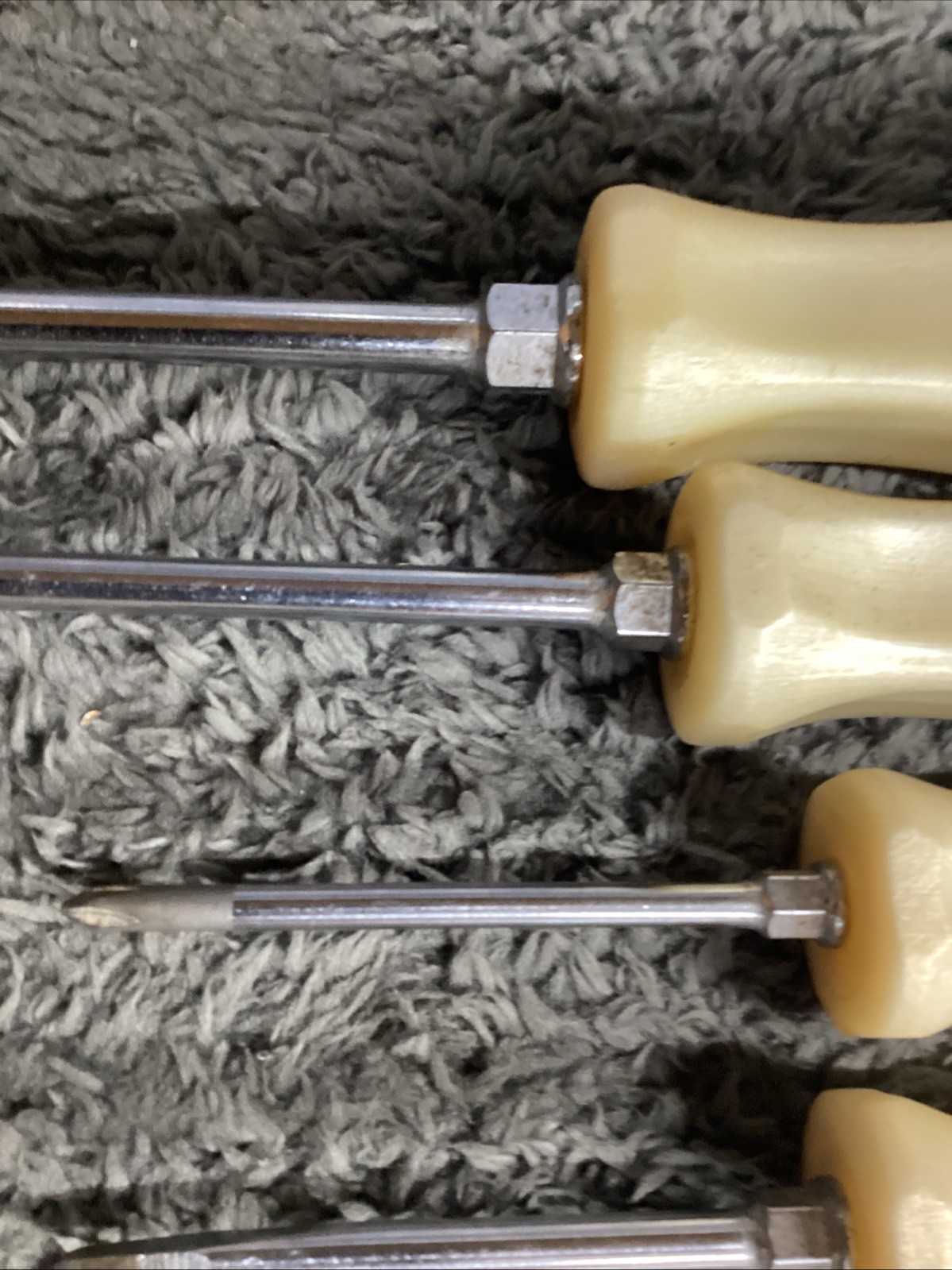 Snap On Anniversary Hard Handle Pearl Screwdriver Set 4 Pieces