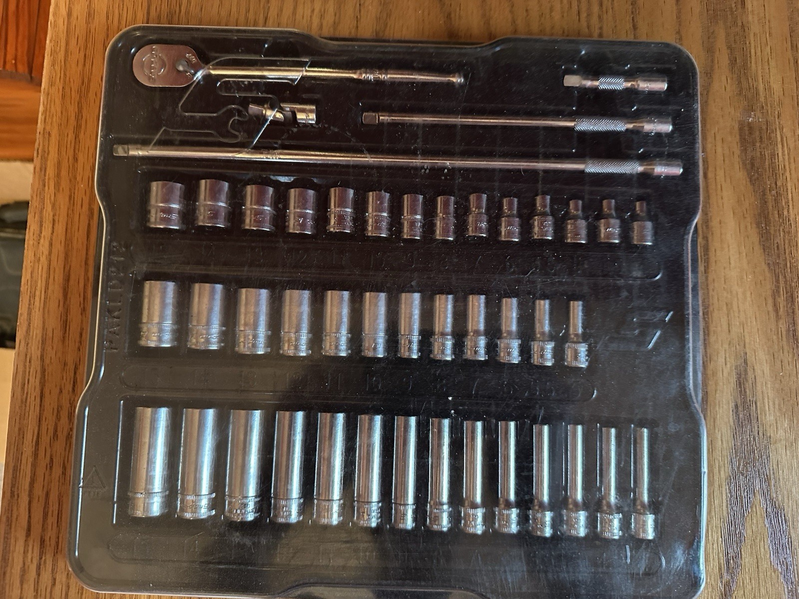 NEW Snap On 45pc Master Metric 1/4 Socket Set 145TMM