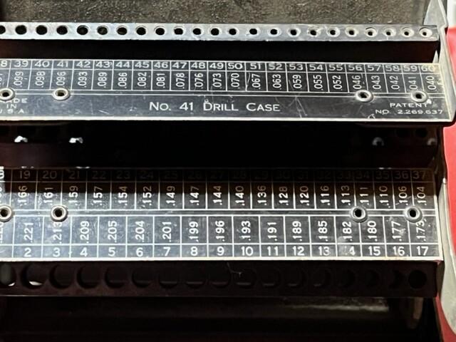 Vintage US General Ex RAF No.41 Drill Case Rare !