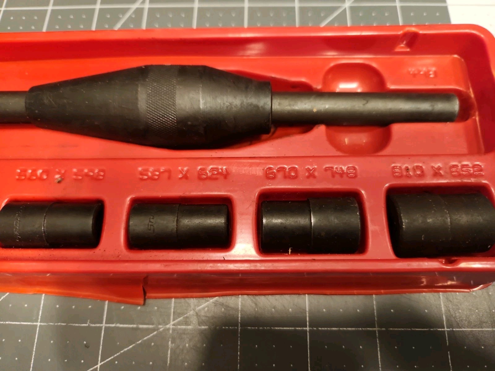 Snap-On Clutch Aligner 7 pc. Mechanics Tool Set A145 In Tray