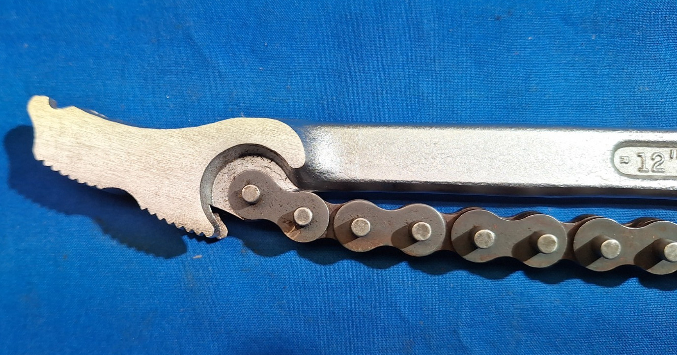 USA Craftsman 55713 12″ chain wrench WF series VG Cond