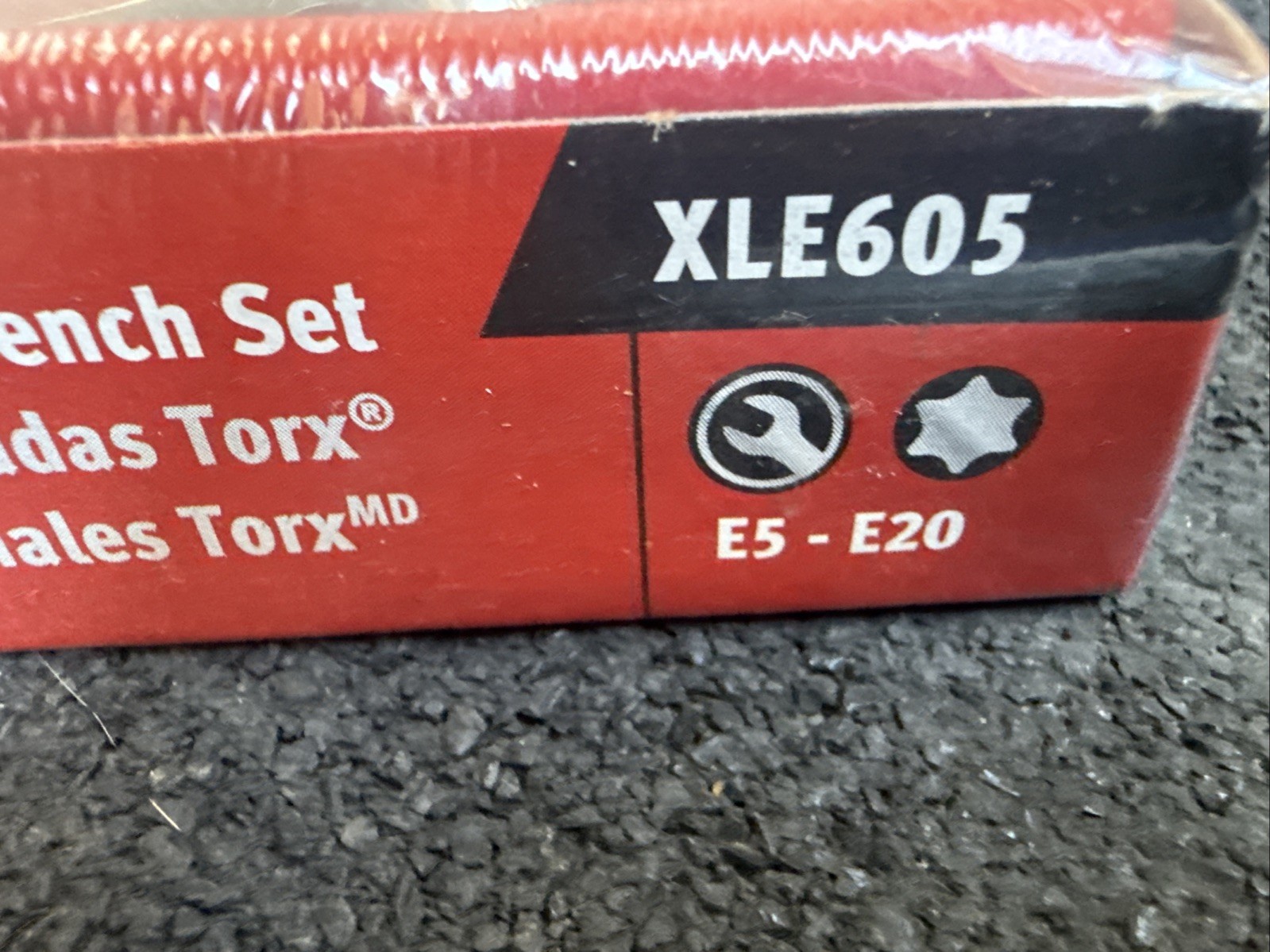 For SNAP ON 5 Pcs TORX Long 10º Offset Box Wrench Set E5-E20 XLE605 SEALED
