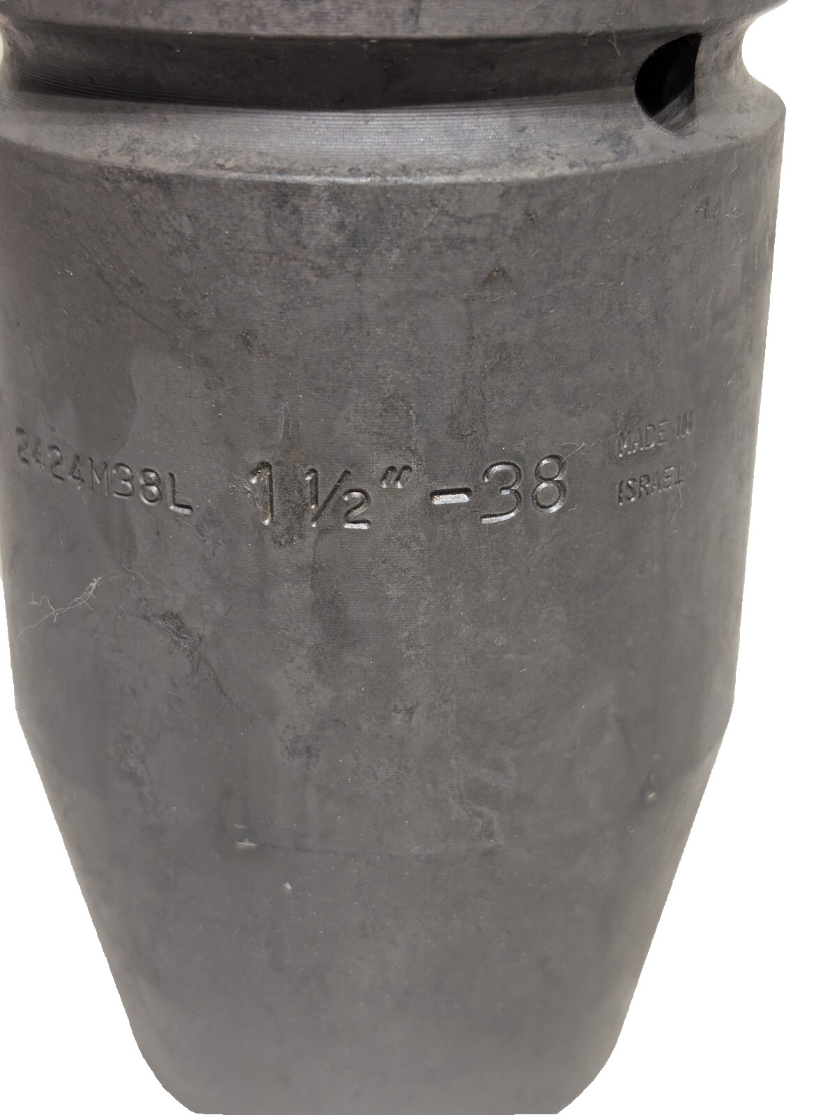 Ozat 2424M38L: 1-1/2″ Deep Impact Socket 1-1/2″ Drive 6 Point Made in Israel