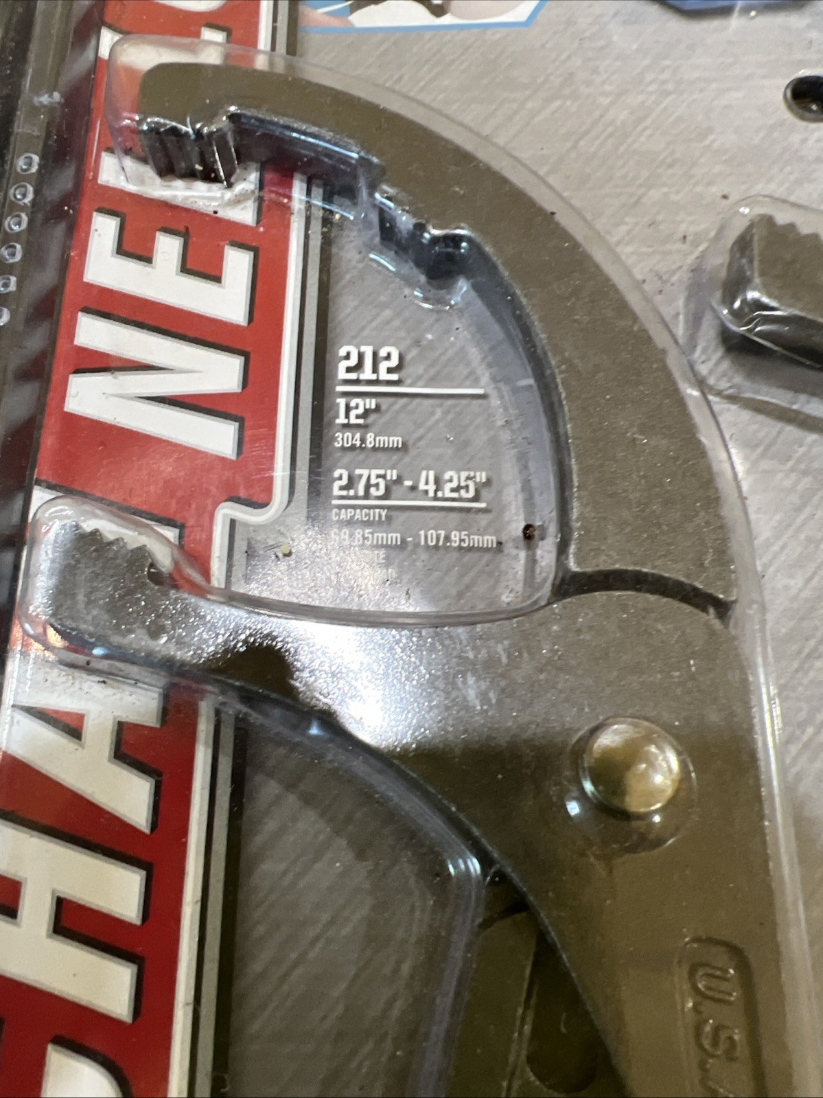 Channellock USA Made Complete At Of Oil Filter Pliers 209 212 215 2012 OF-1 NEW