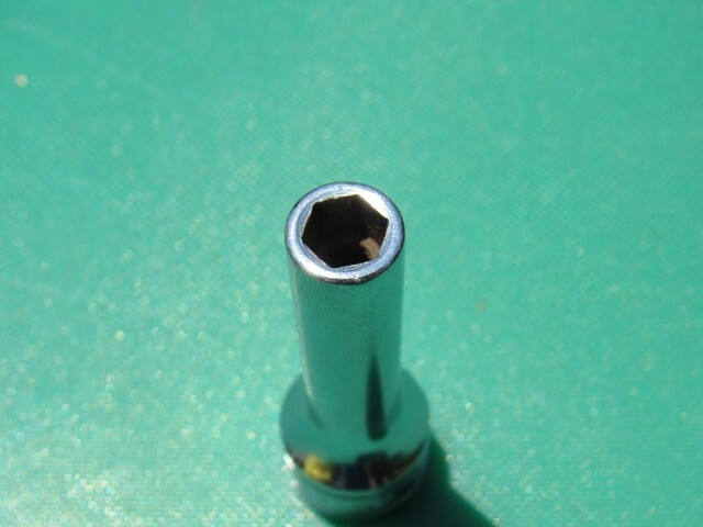 SNAP ON 3/8″ SFS121 3/8″ DRIVE DEEP SAE 6 POINT CHROME SOCKET SFS 121 UNDERLINE
