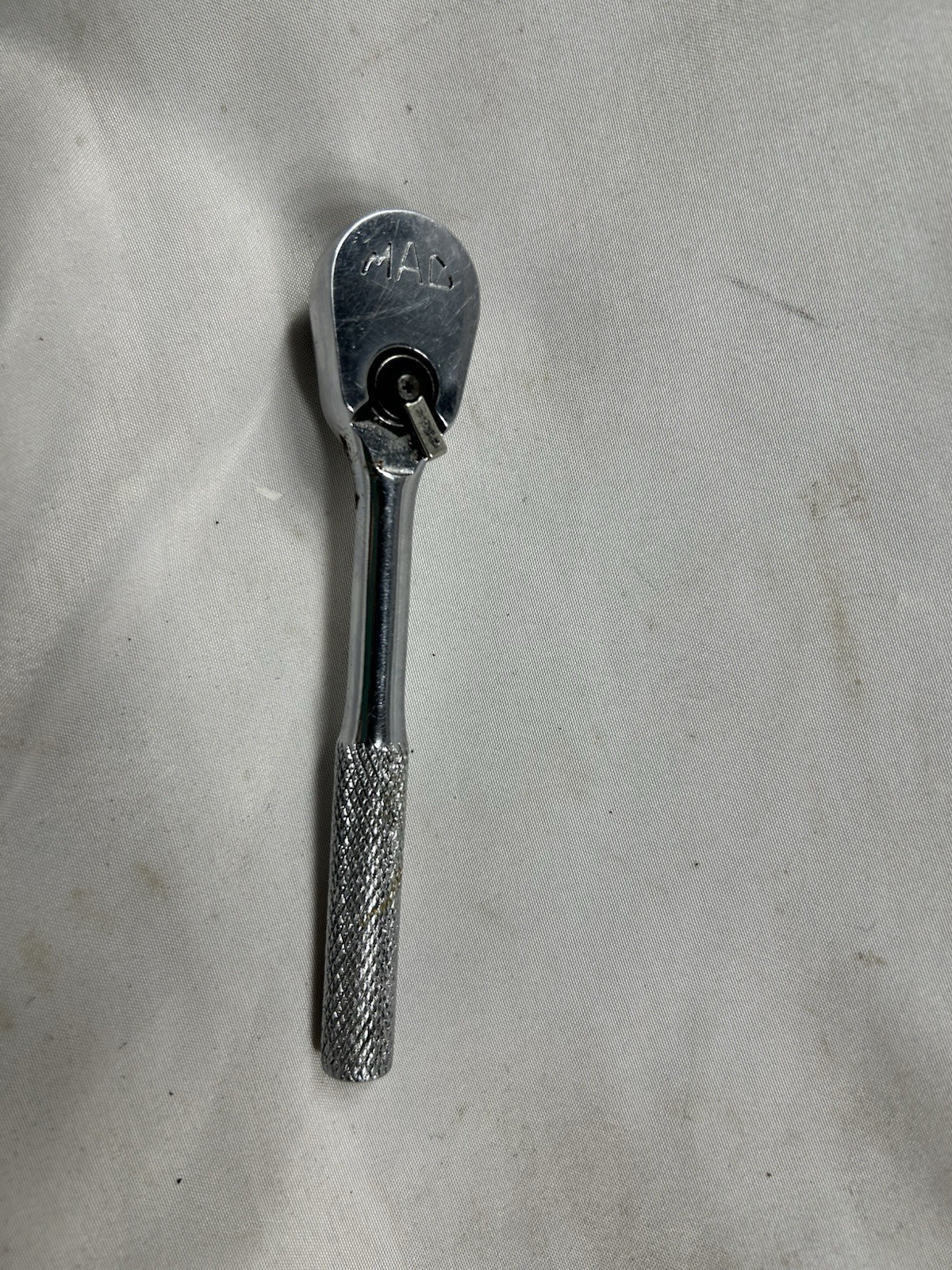 MAC Tools XR5M – 3/8″ Drive, Midget, Chrome, Knurled Handled, Ratchet-USA
