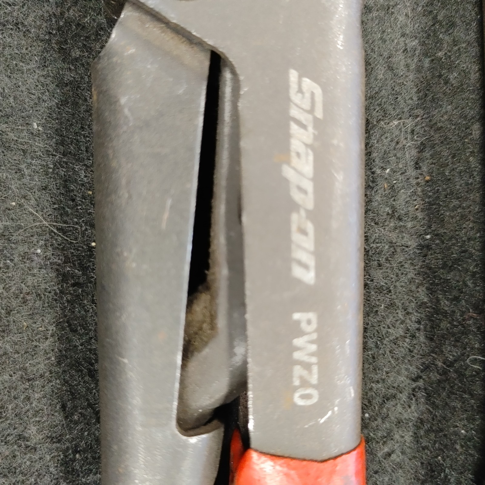 Snap-on Tools RED 3-Piece Quick Adjust Plier Wrench Foam Set PWZ300FR