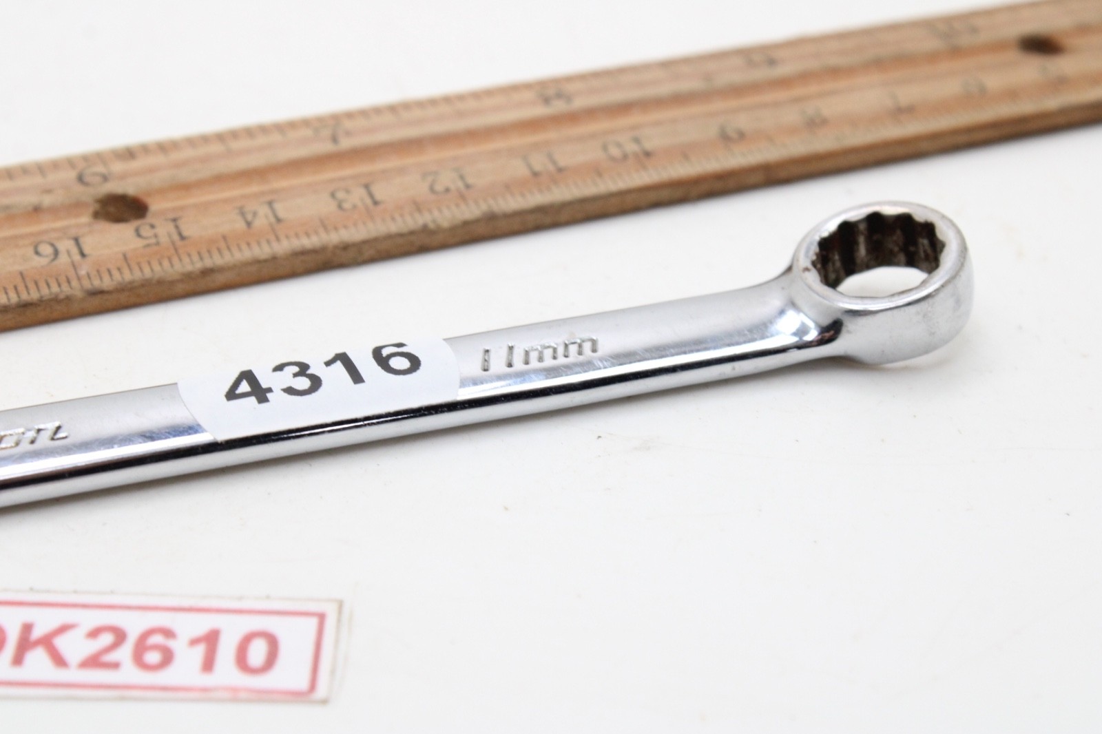 Snap-on OXEM110A 11 mm 12 Point Metric Flank Drive Combination Wrench 7.25″ USA