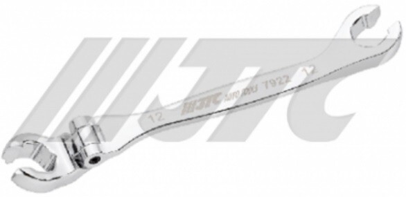 JTC-7918 8MM FLEXIBLE FLARE NUT COMBINATION WRENCH 128MM LENGTH