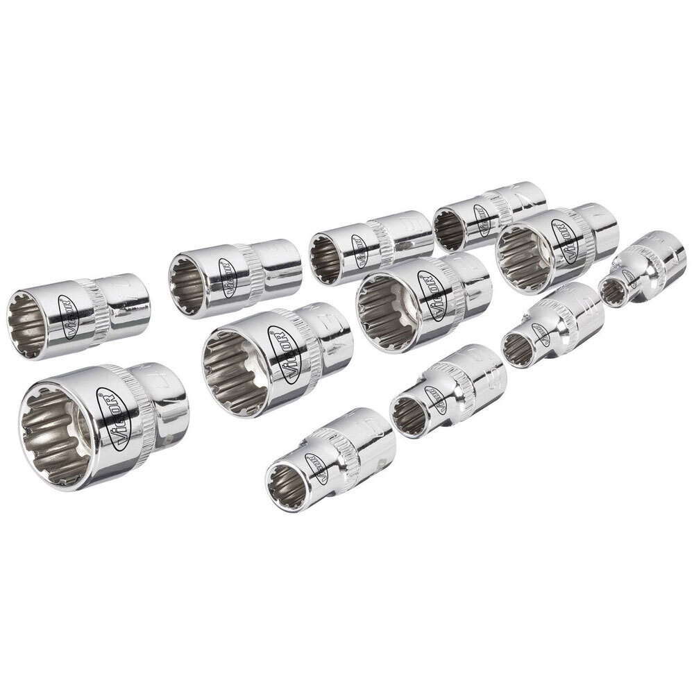 Vigor V2414 Bit Set: Metric 1/4″ 46-Piece Compact and Durable
