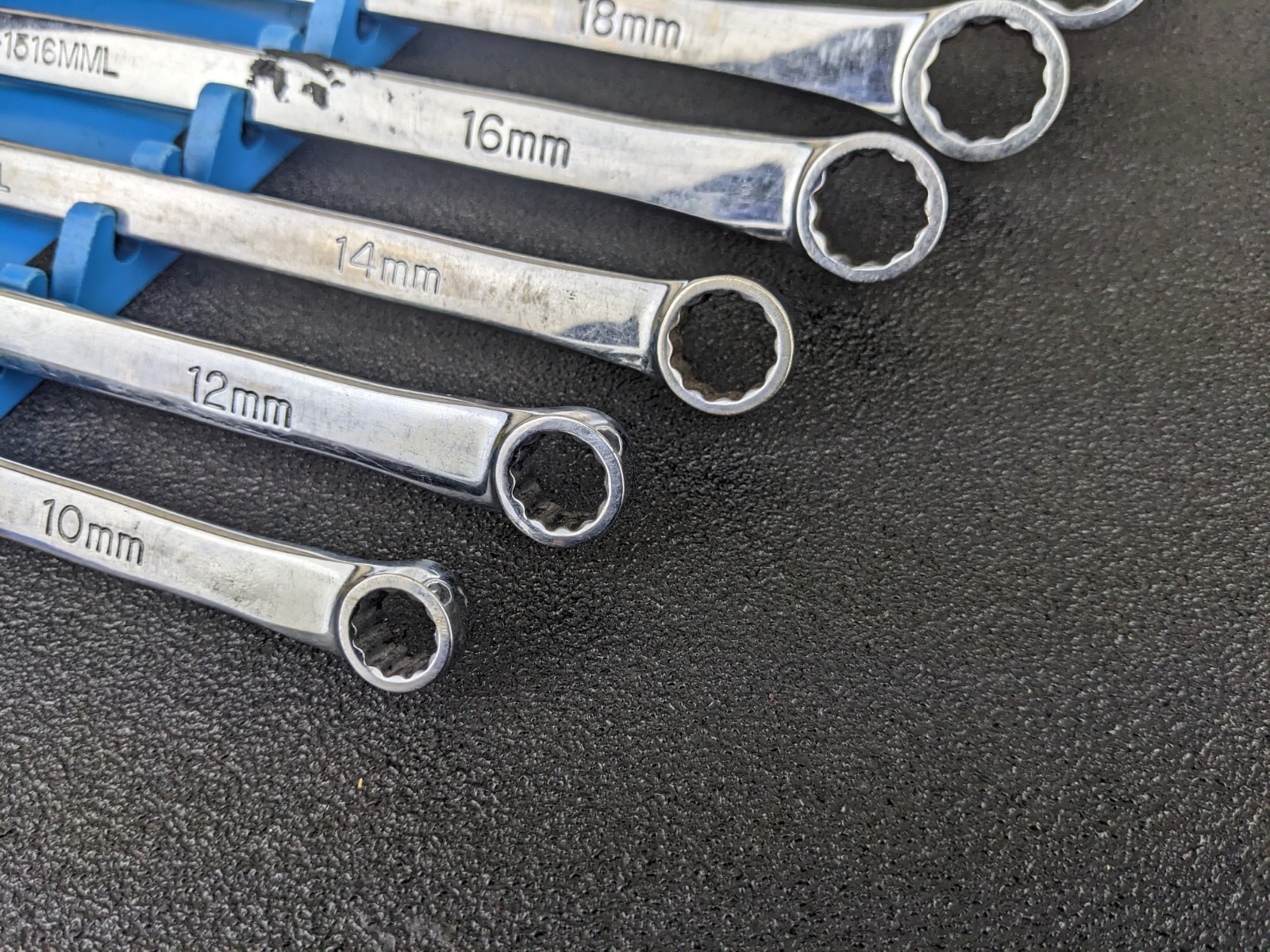 #bn786 Cornwell WBWMLOHP7ST Long Metric MM Box End Wrench Set 12 pt 8mm to 22mm
