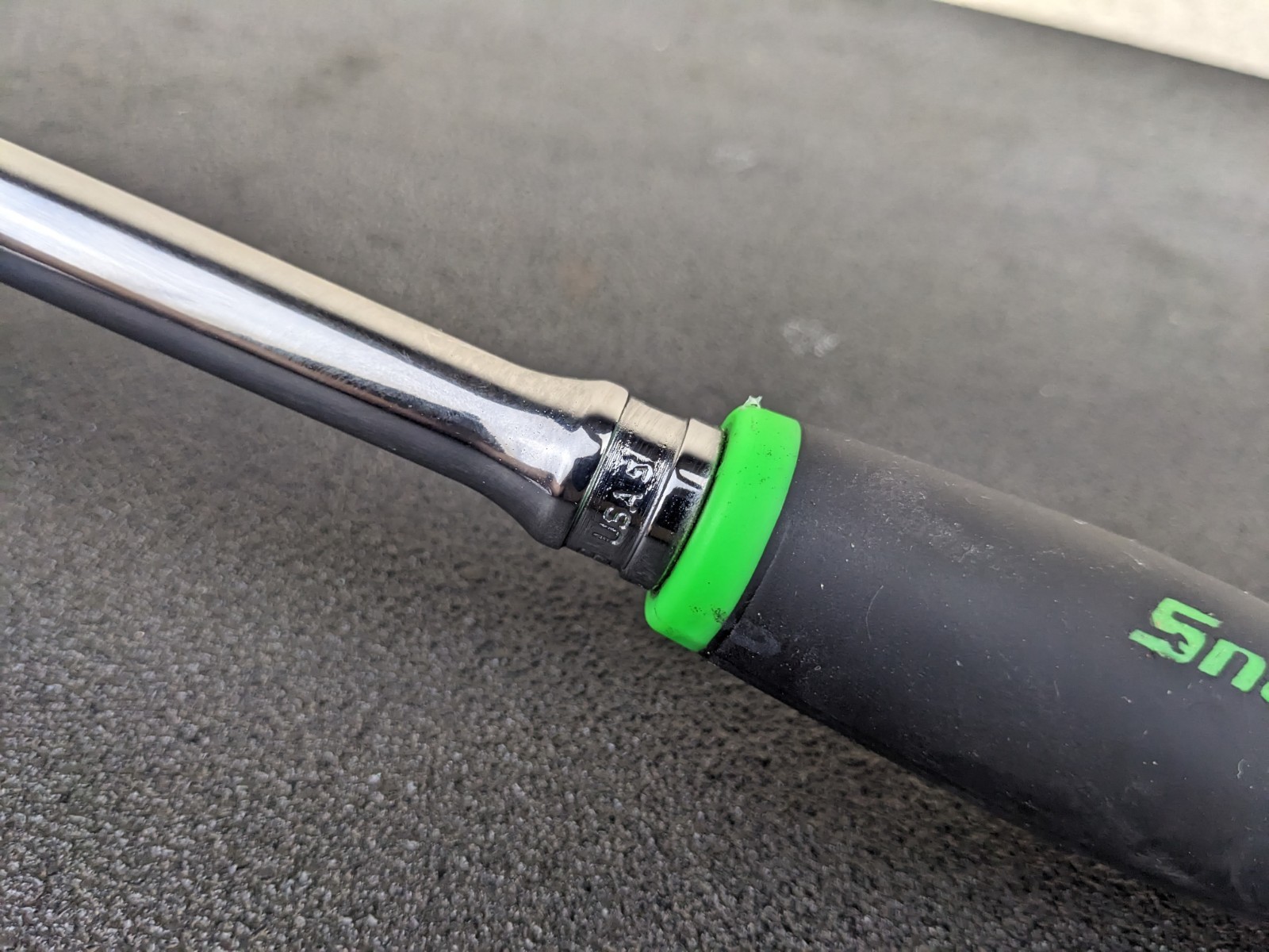#bp409 Snap-on Tools GREEN FHLFX80B 3/8″ Drive 13″ Dual 80 Locking Flex Ratchet