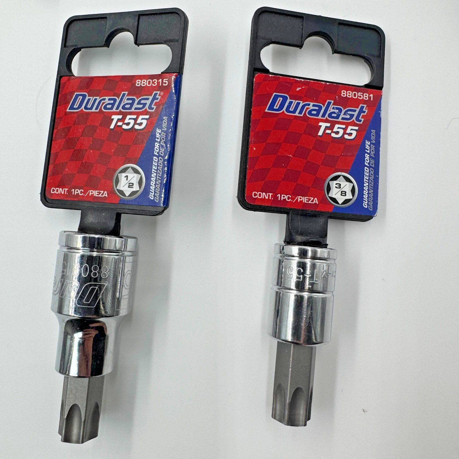 Duralast Mixed Torx Bit Sockets 1/4″, 3/8″, 1/2″ Drive 14 pieces