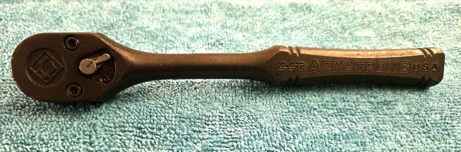 Armstrong Tools USA 19-972 RARE Black Industrial Finish 3/8″ Drive Ratchet