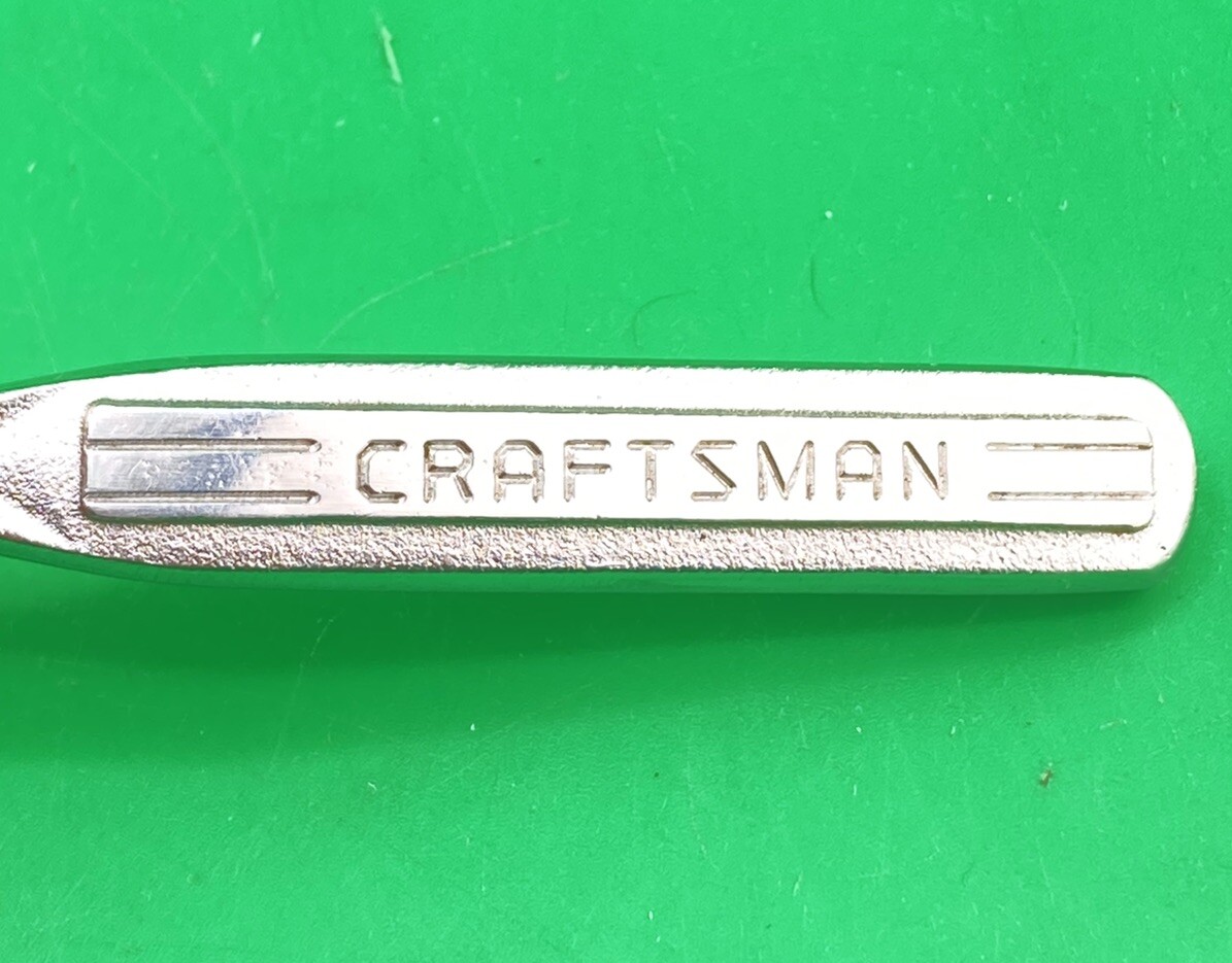 Vintage Craftsman USA 1/4″ Drive Ratchet 43185 -V- Series Excellent Condition