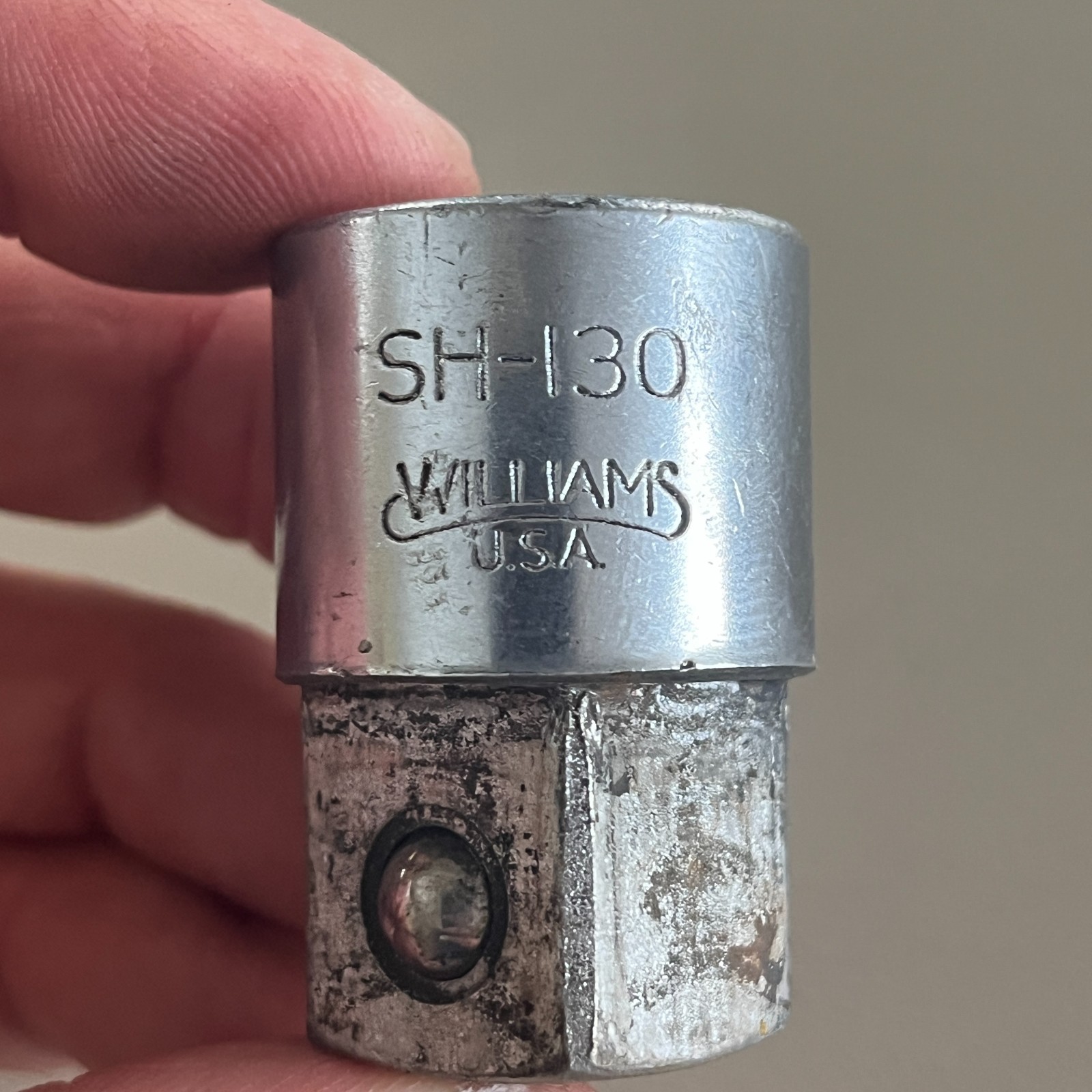 Williams SH-130 Socket Adapter 1/2″ Female to 3/4″ Male USA Chrome
