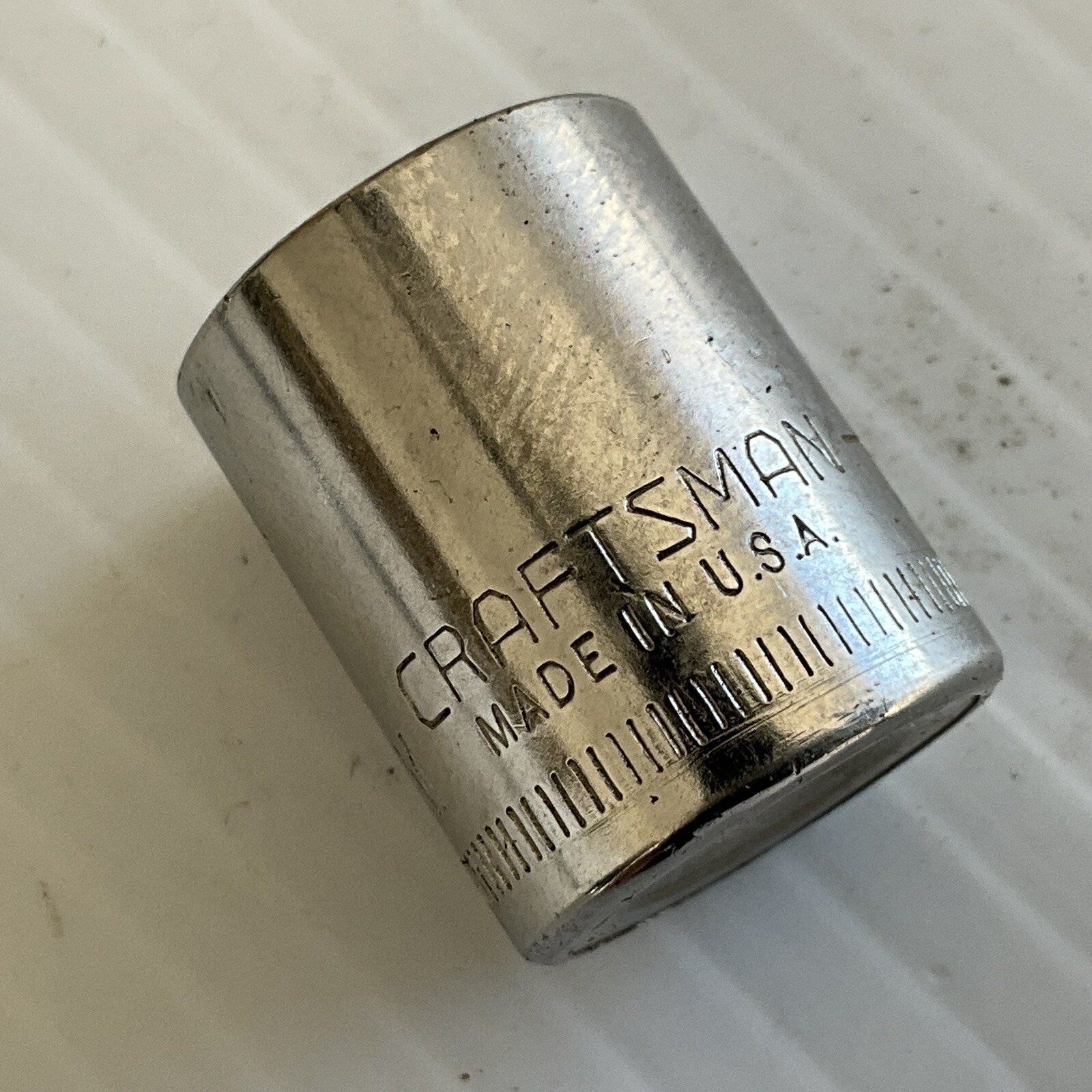 Vintage Craftsman 13MM Socket 1/4″ Drive -G- Model 43514 Made in U.S.A