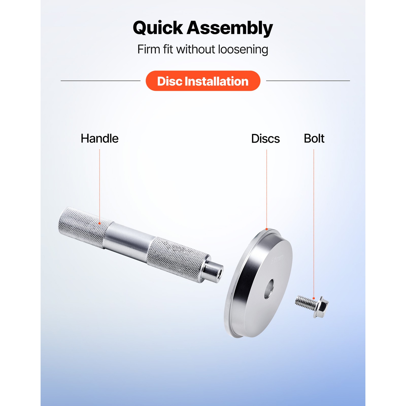 Uimoso 10-Piece Bearing and Seal Driver Tool Set with Storage Case