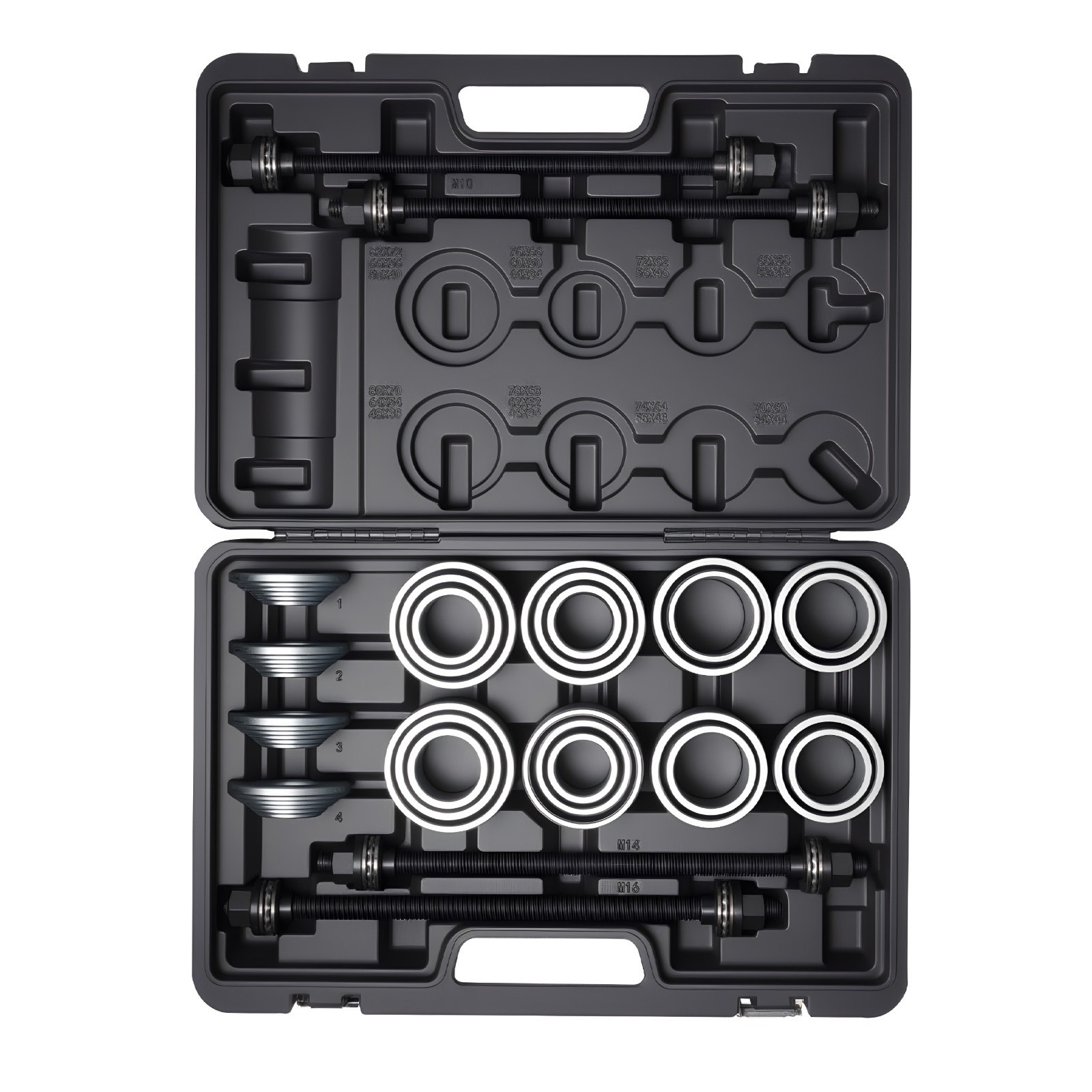 Pull and Press Sleeve Kit Bush Bearing Removal Insertion Tool Set 28 PCS