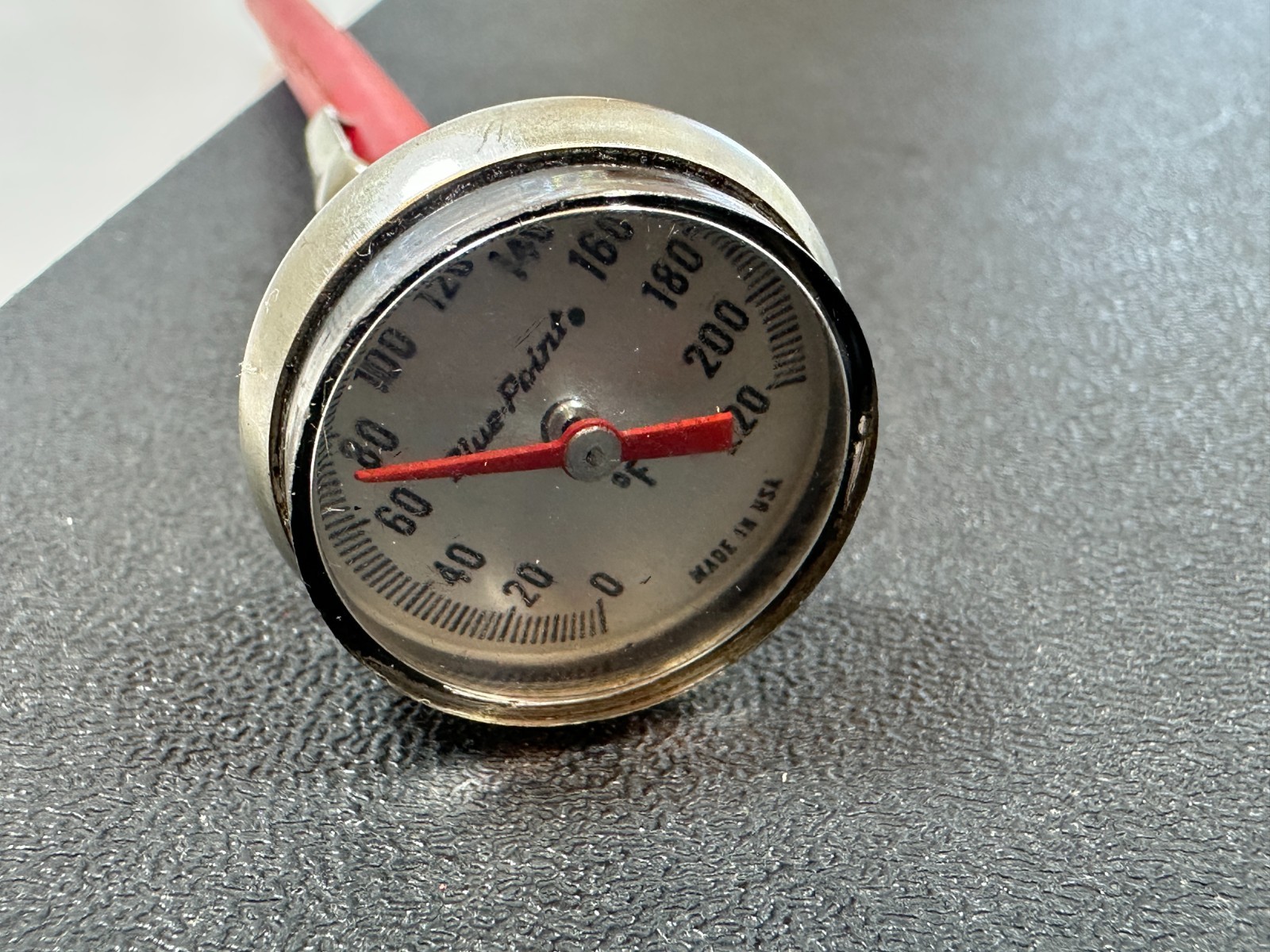 🇺🇸 Blue Point Tools USA AC Temperature Gauge Thermometer, 220 Degrees Max