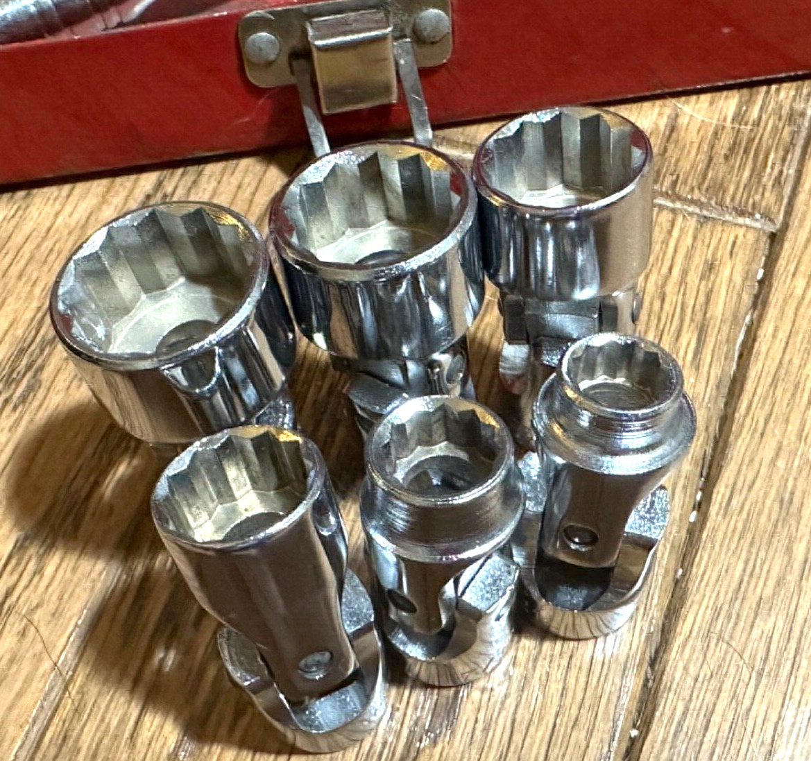 🇺🇸 Williams Tools 3/8 Socket Set General Service Extension Breaker Bar Lot Box