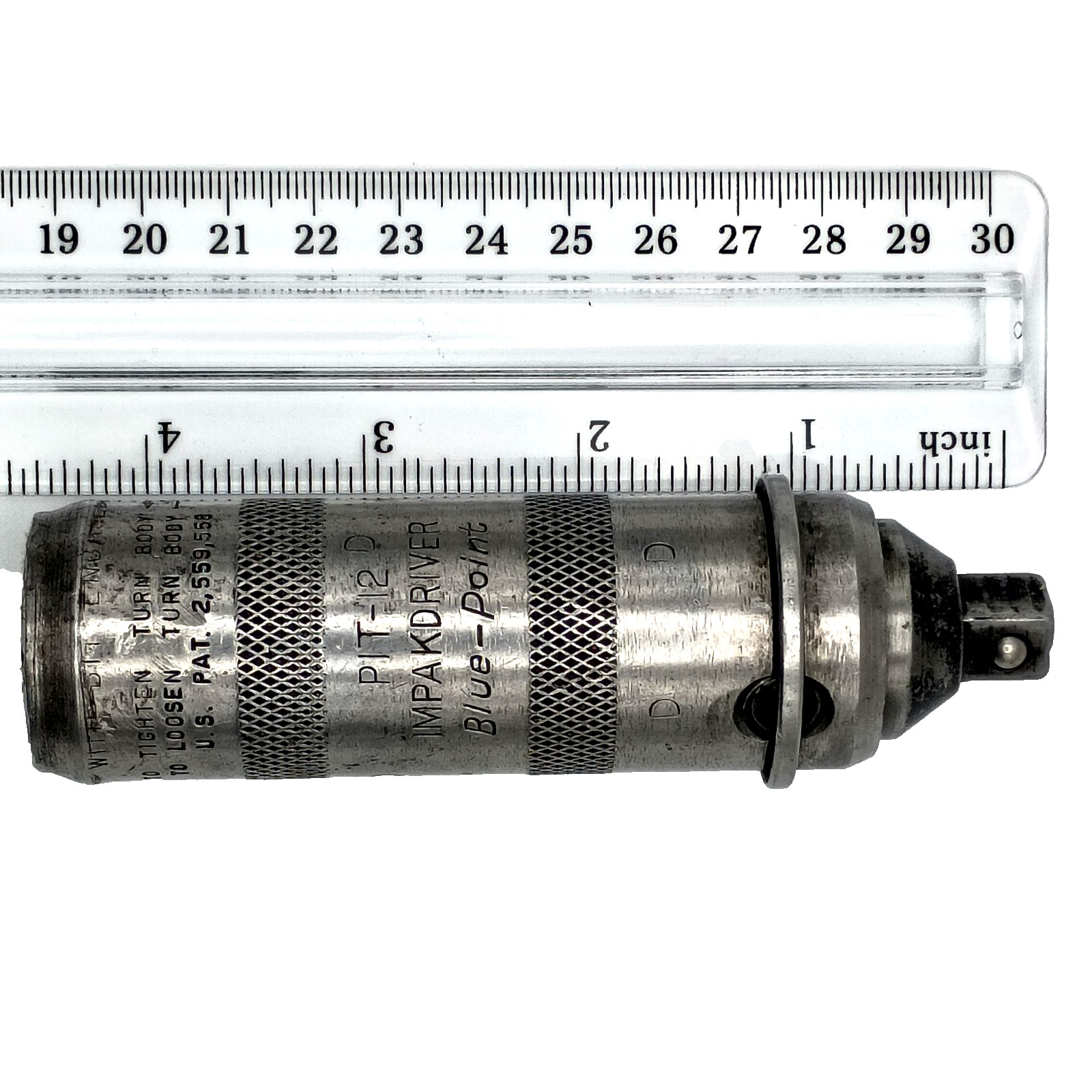 Blue Point PIT-12 Impakdriver 3/8 Drive Manual Impact Tool Vintage Snap- On USA