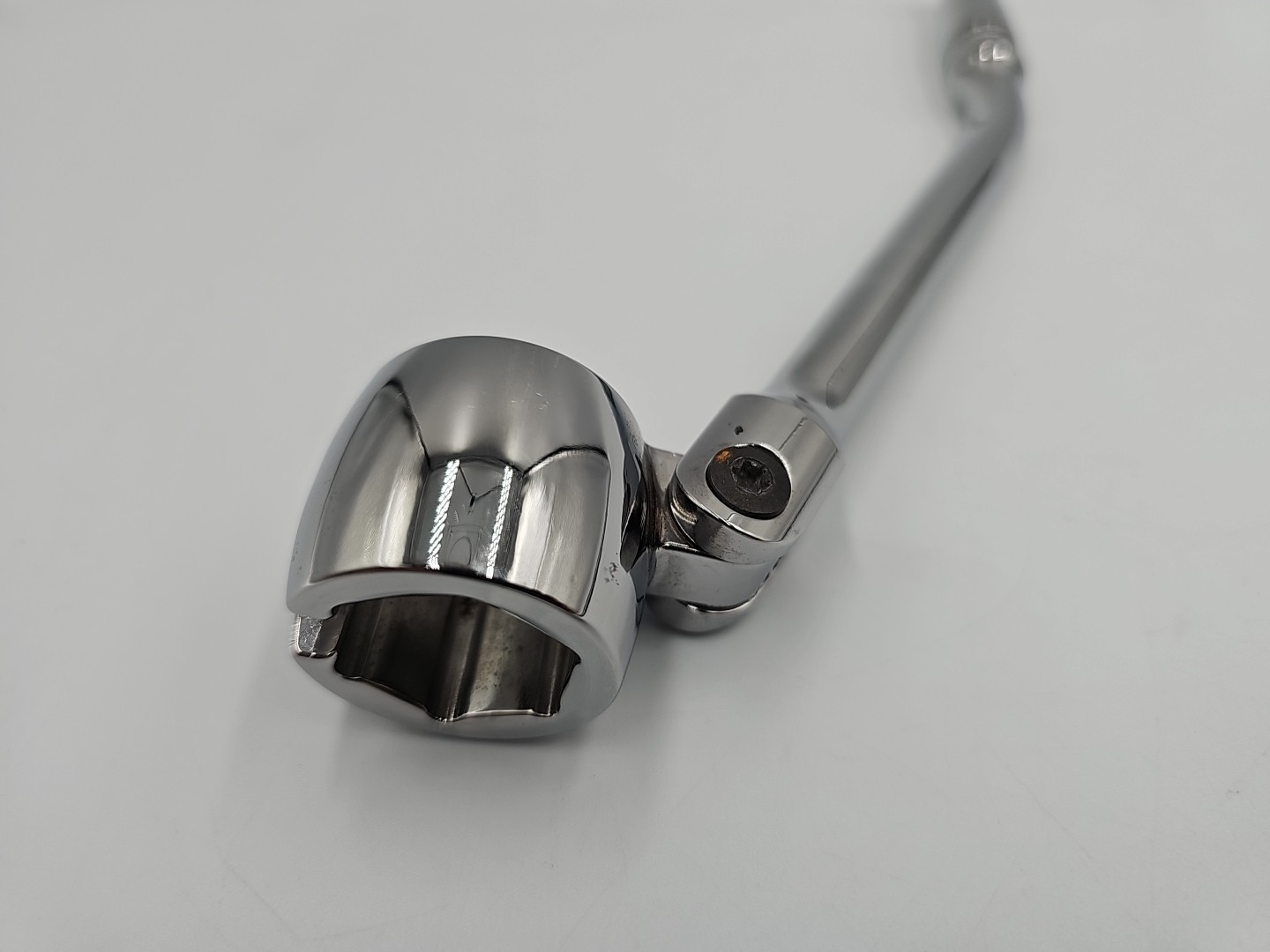 Snap-on Flex Head Oxygen Sensor Chrome Handle Wrench SWR1A 7/8″