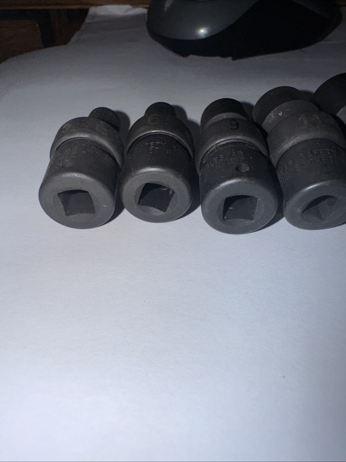 SK 6pcs 1/4″ Dr 6pt 5.5,6,9,11,13,14Mm Swivel Impact Socket Set Free Shipping