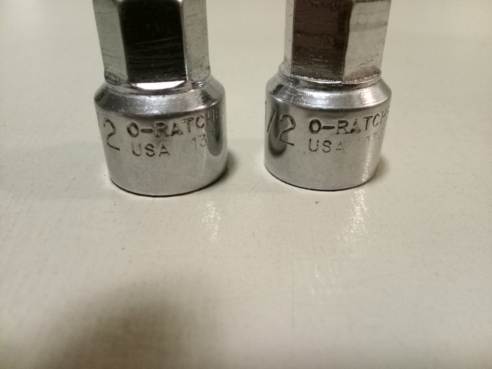 O-Ratchet sockets 1/2″ Pair. USA