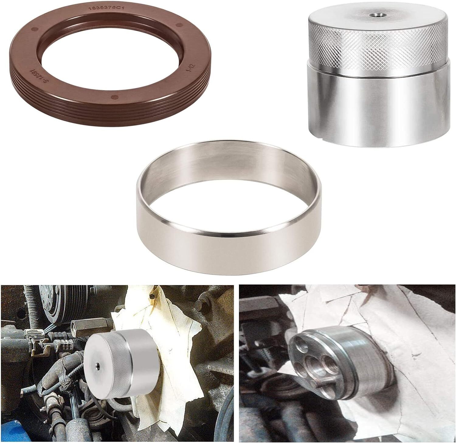 303-761 Ford 6.0L Powerstroke Front Crank Wear Sleeve Installer Kit Seal Tool