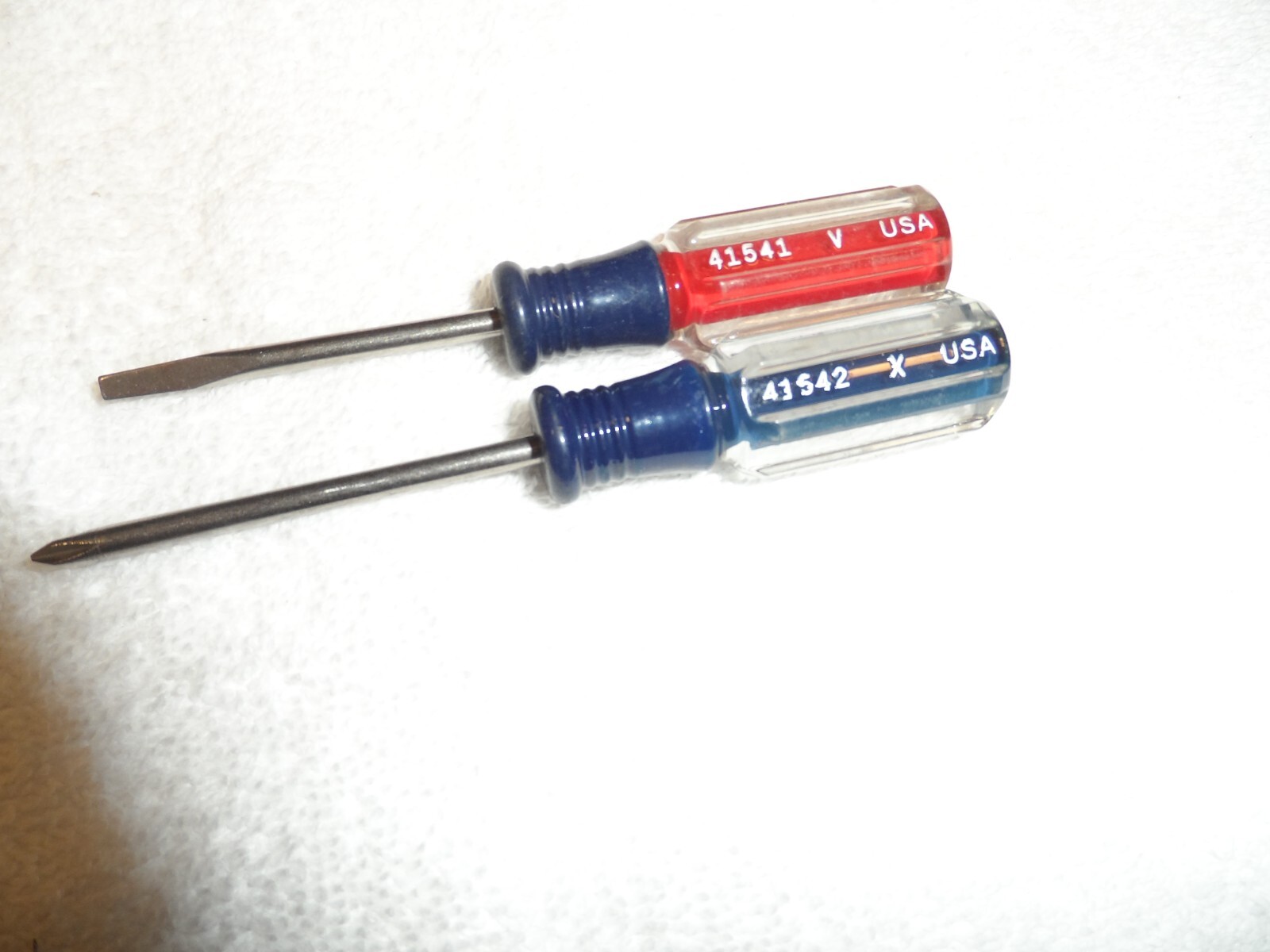 Craftsman NOS Mini Phillips Slotted Screwdriver Set, made in USA – 41541 / 41542