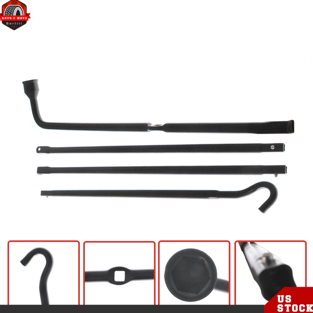 For Ford F-150 2004-2014 Spare Tire Tool Kit with Jack Handle & Lug Wrench New